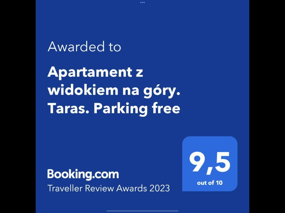 Apartament Z Widokiem Na Gory. Taras. Parking Free Zakopane Dış mekan fotoğraf